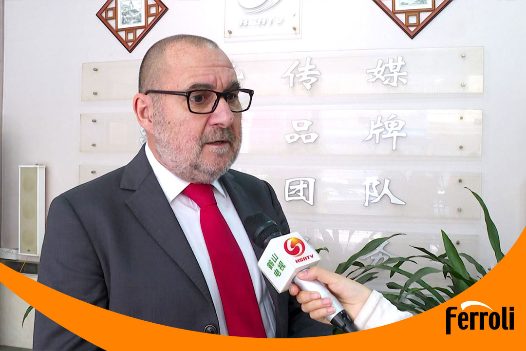 灋(fa)羅力(li)集(ji)團(tuán)亞太區(qu)CEO受邀接受電(dian)視檯(tai)采訪