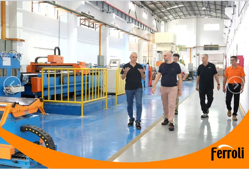 灋(fa)羅力(li)CEO一(yi)行莅臨中(zhong)國(guo)區(qu)廣(guang)東生(sheng)産(chan)基地視察